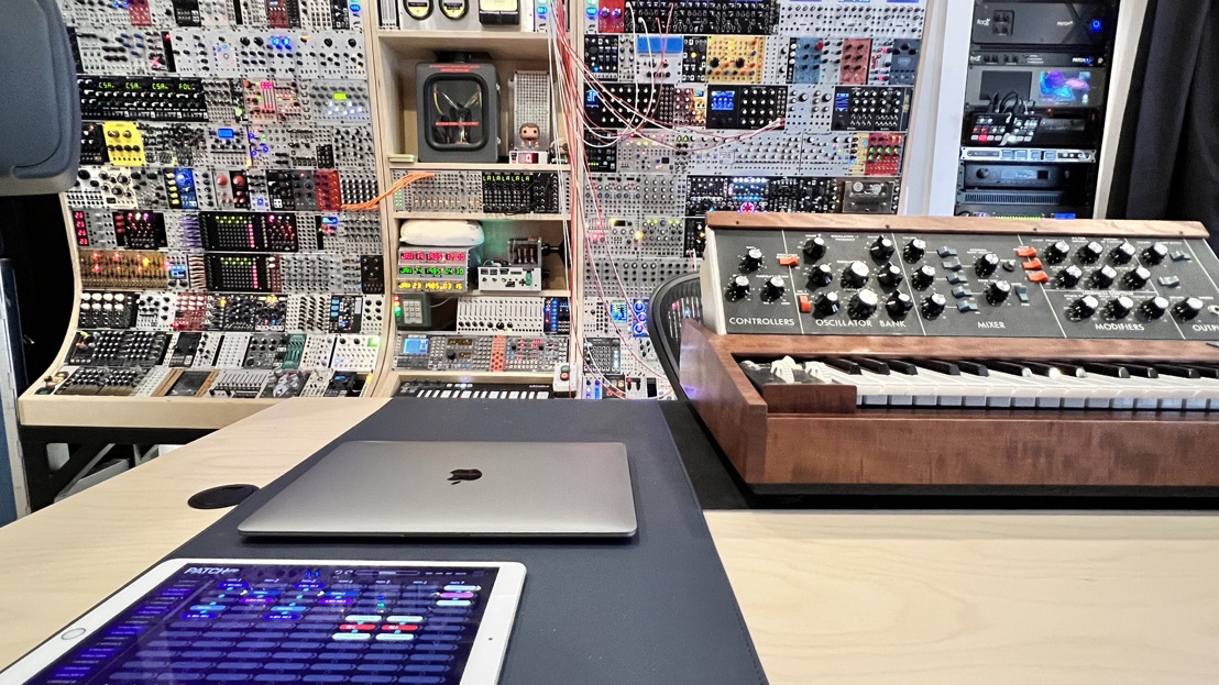 Composer and Sound Designer Neil Parfitt Makes Flock Audio PATCH XT and PATCH APP DX the Center of His Hardware Universe