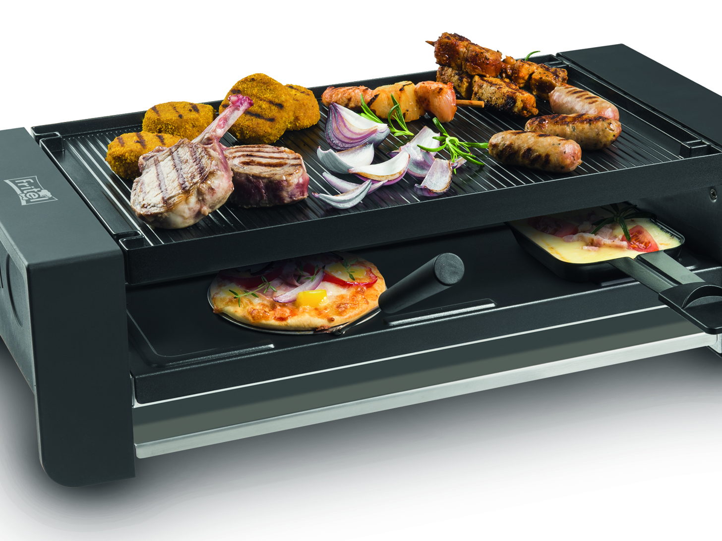 Raclette, gourmet et délices italiens avec le Pizza Grill & Raclette de Fritel