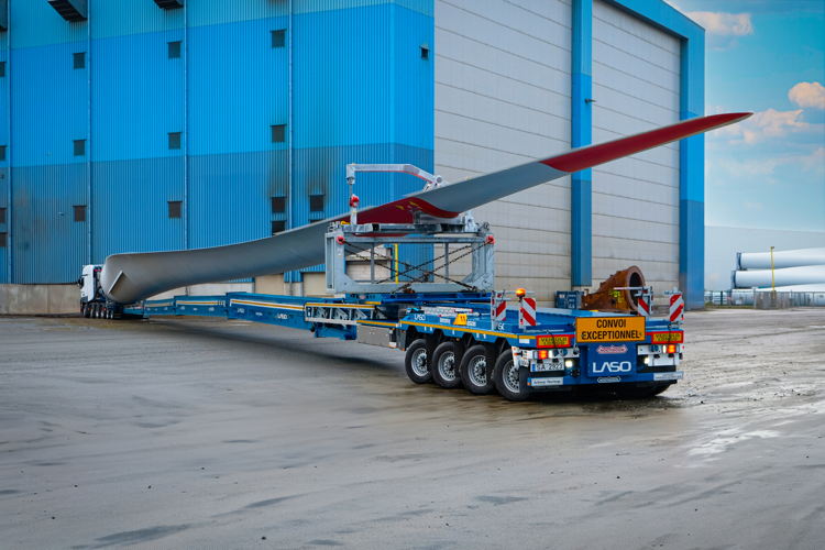 Nooteboom Super Wing Carrier XL (SWC-XL) LASO Transportes uit Portugal