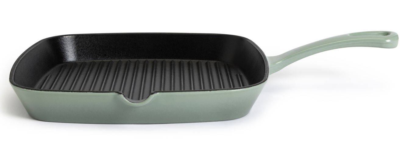 Habitat Herbalist Sage Cast Iron Griddle, £21