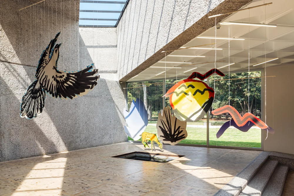  Instalación en el Museo Tamayo de la Ciudad de México en 2023.