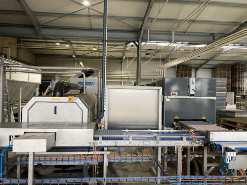 Wasser voor het wassen van plantentrays