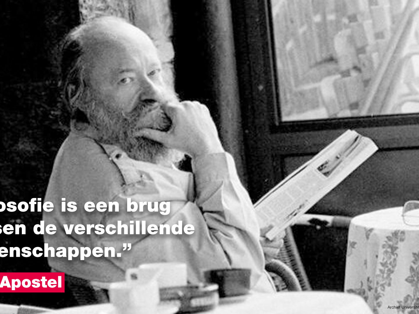 100 jaar Leo Apostel 