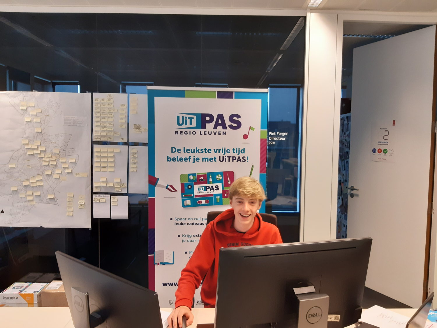 Arthur Huyghe als medewerker UiTPAS