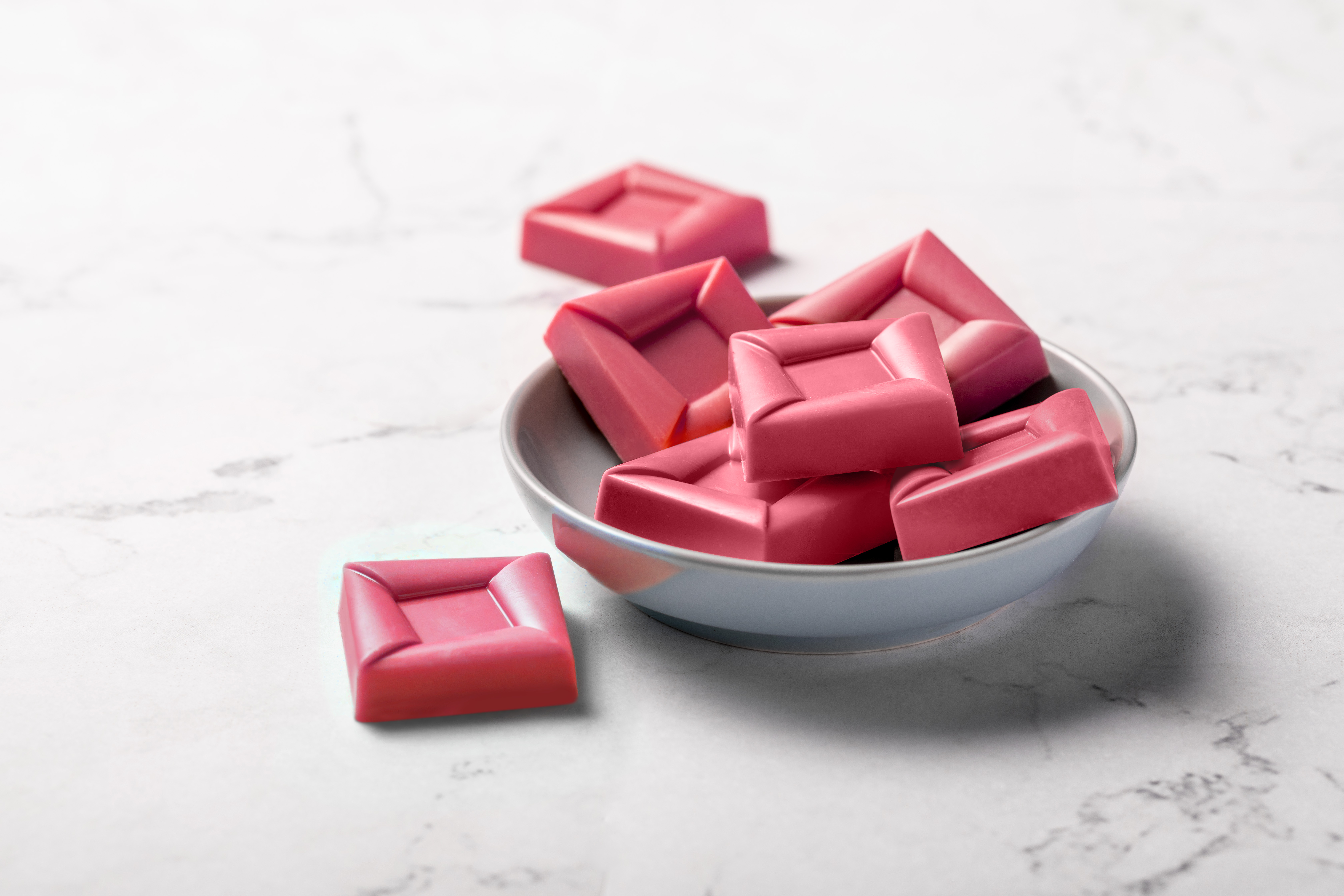 EXBERRY® Shade Fiesta Pink – MN Powder can deliver visually intense color in applications including chocolate