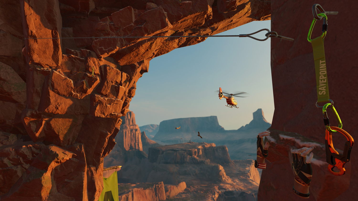 The Climb Quest - Canyon Setting