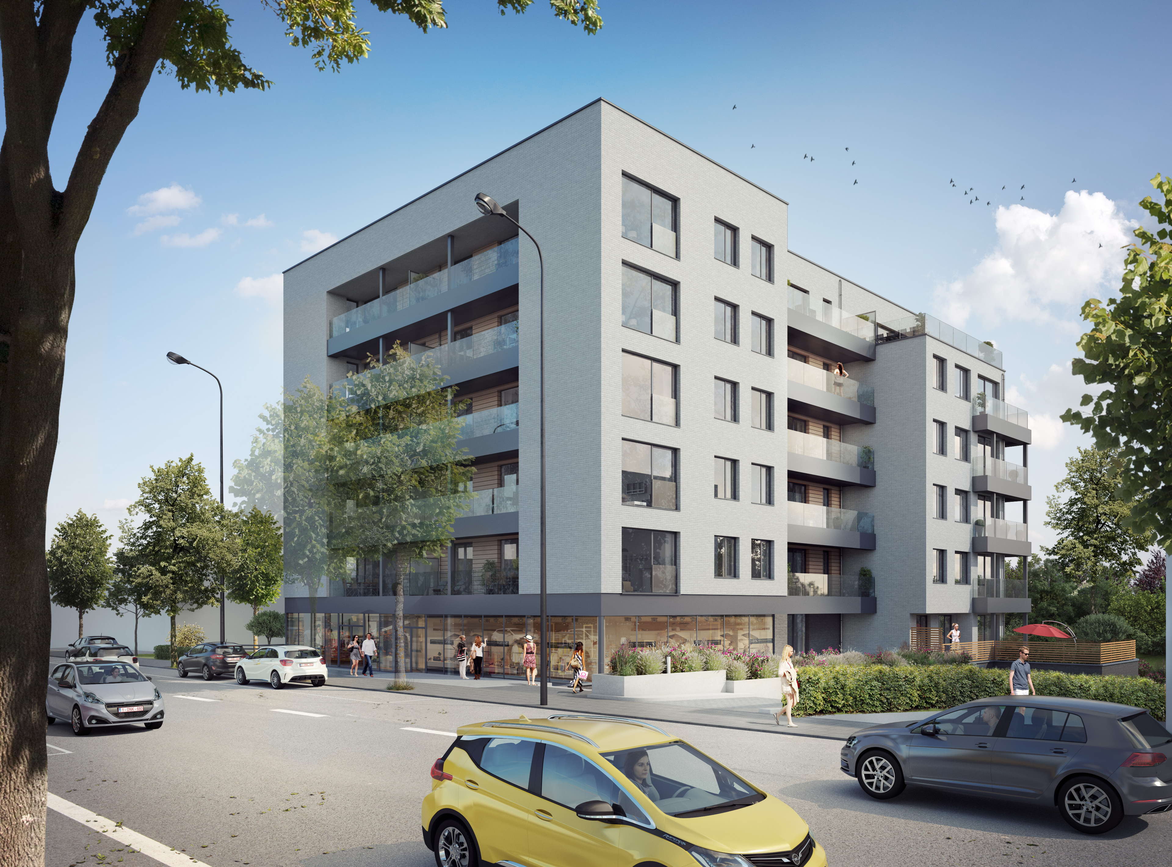 IN RED lance la commercialisation de 37 appartements à Evere