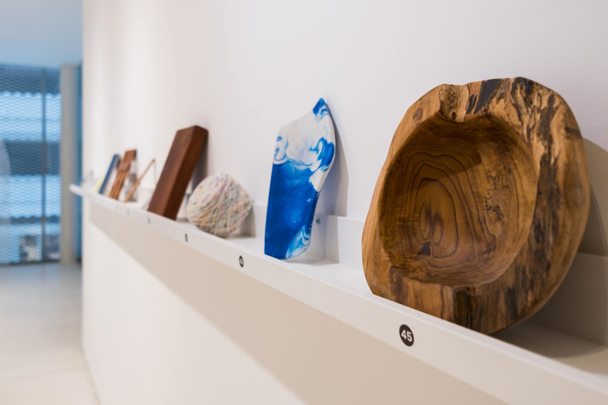 Image of the National Vending Gallery Objects on display (Topic No 4 Hand Made) by Hans Tan Studio