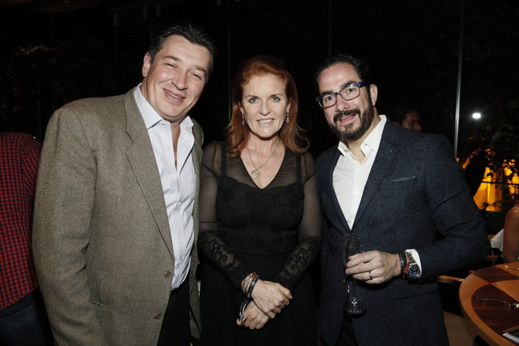 Julien Debarle, Sarah Ferguson, Braulio Arsuaga