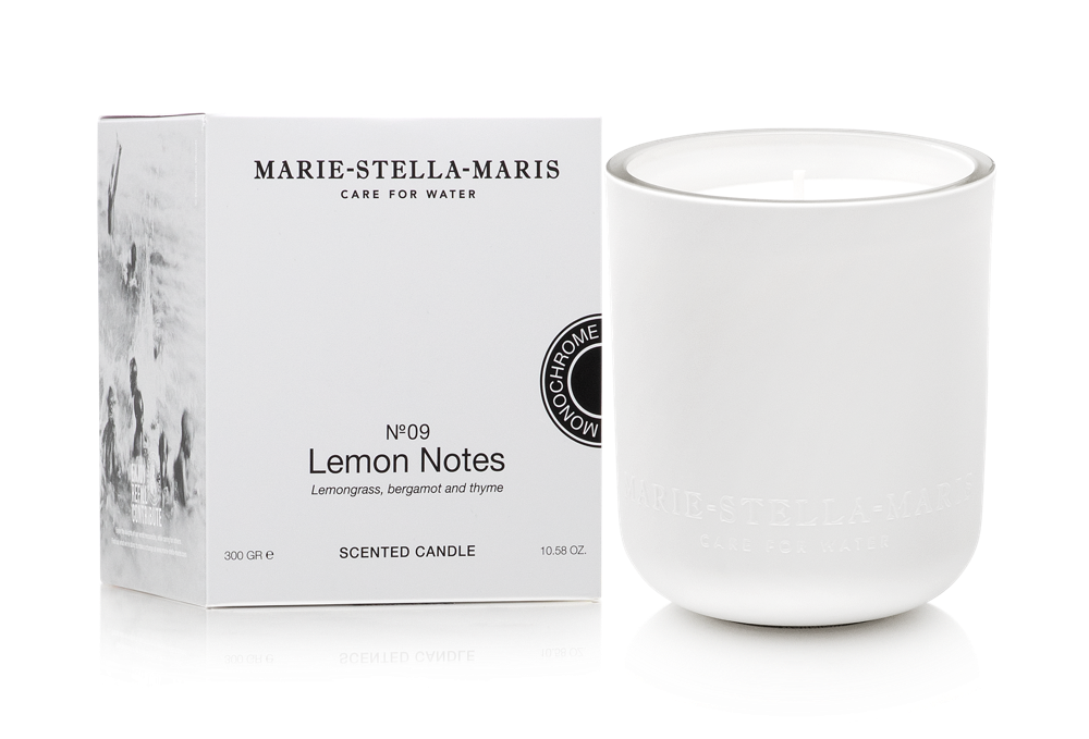 Marie-Stella-Maris Monochrome Candle Lemon- €39