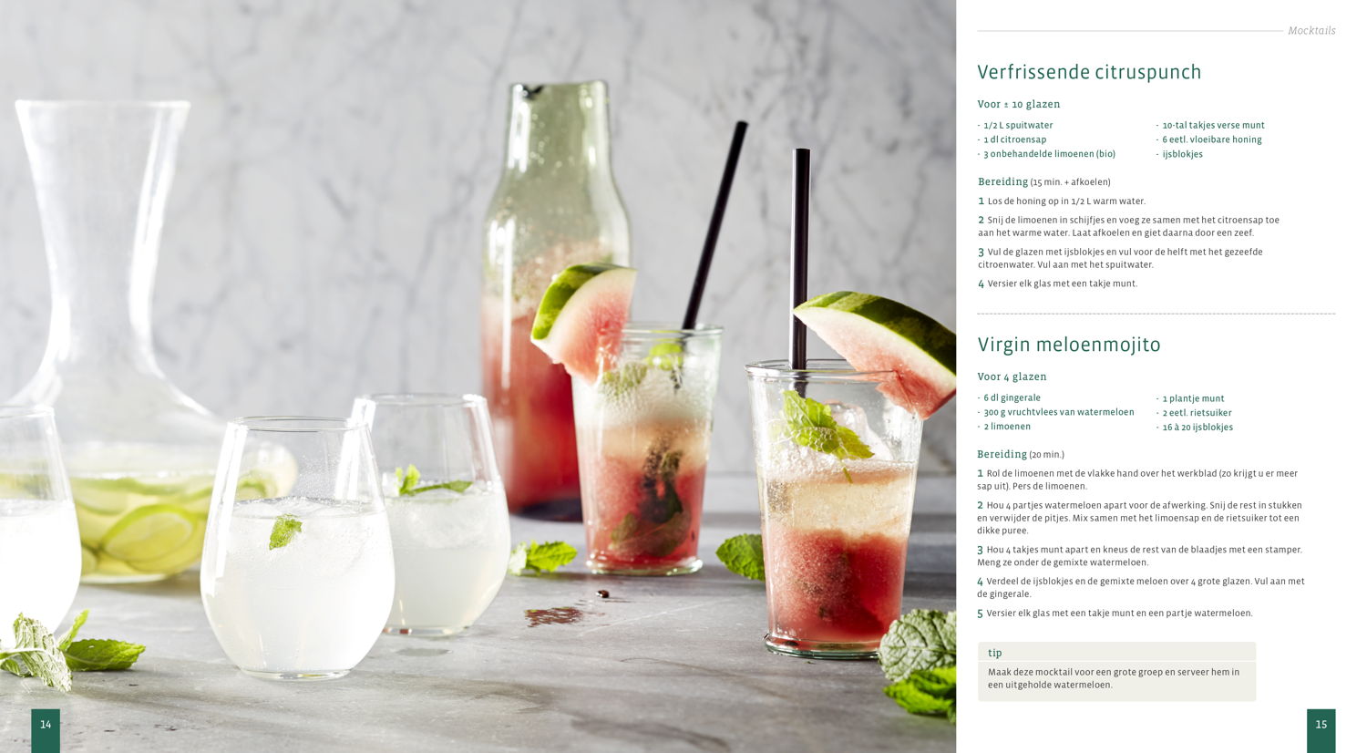 Virgin meloenmojito