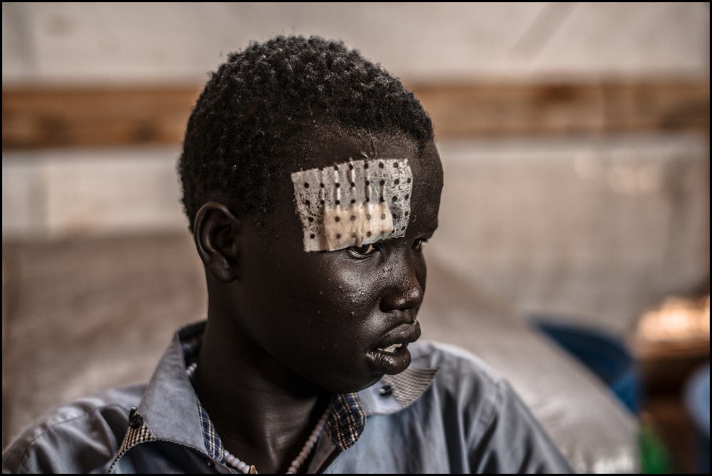 Dans la clinique MSF de Mellut. (c) Matthias Steinback/MSF