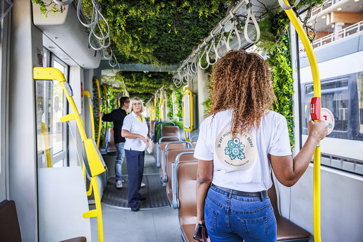 Groene Buurt in Bloei tram © Victoriano Moreno