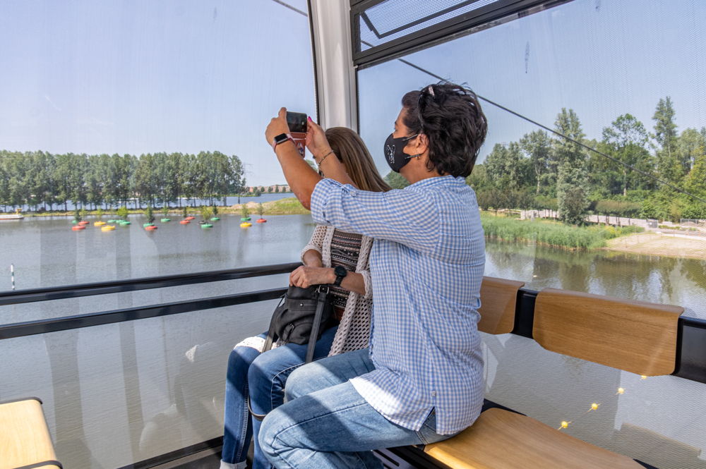 Floriade Preview visitors in Gondola (1)
