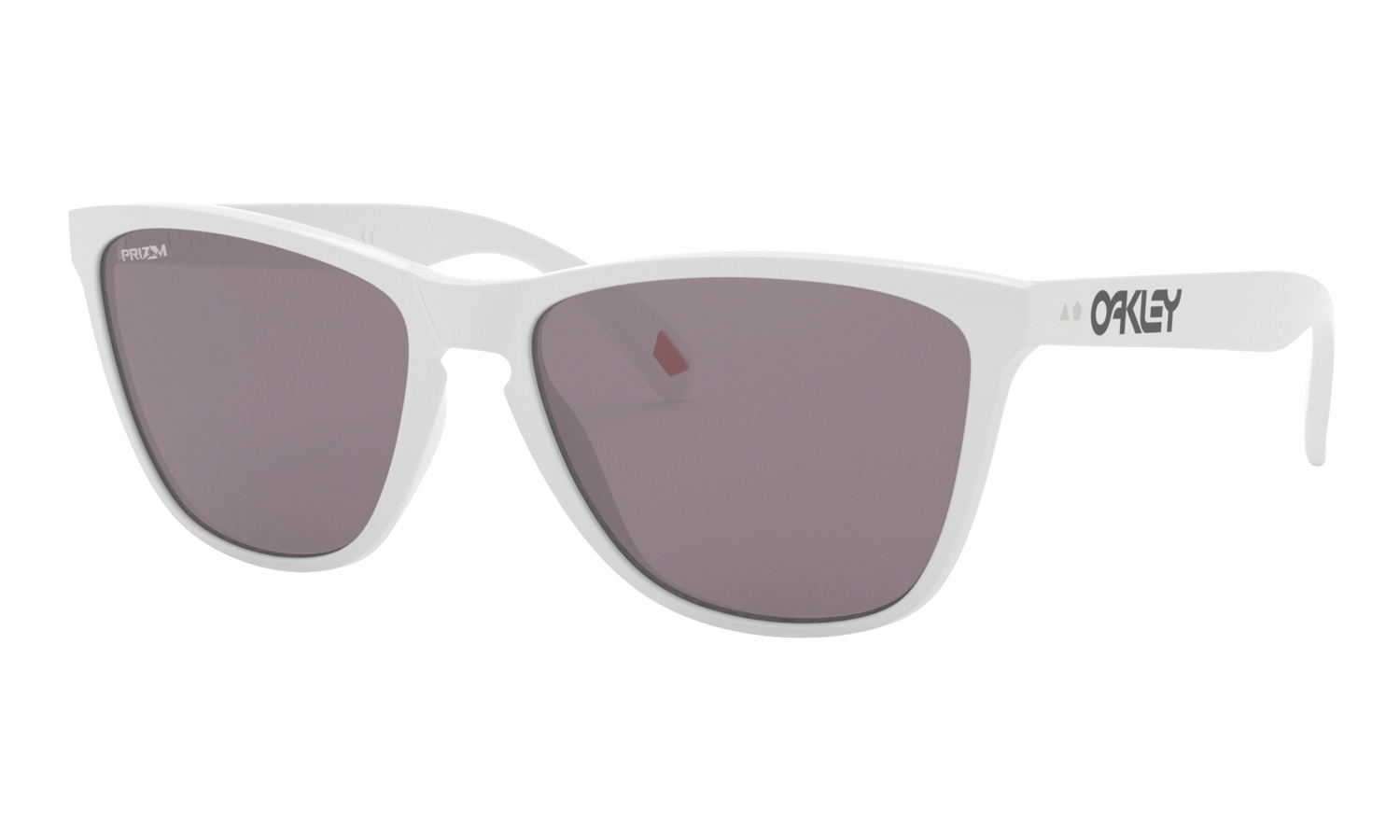 OAKLEY FROGSKINS POLISHED WHITE WITH PRIZM GREY