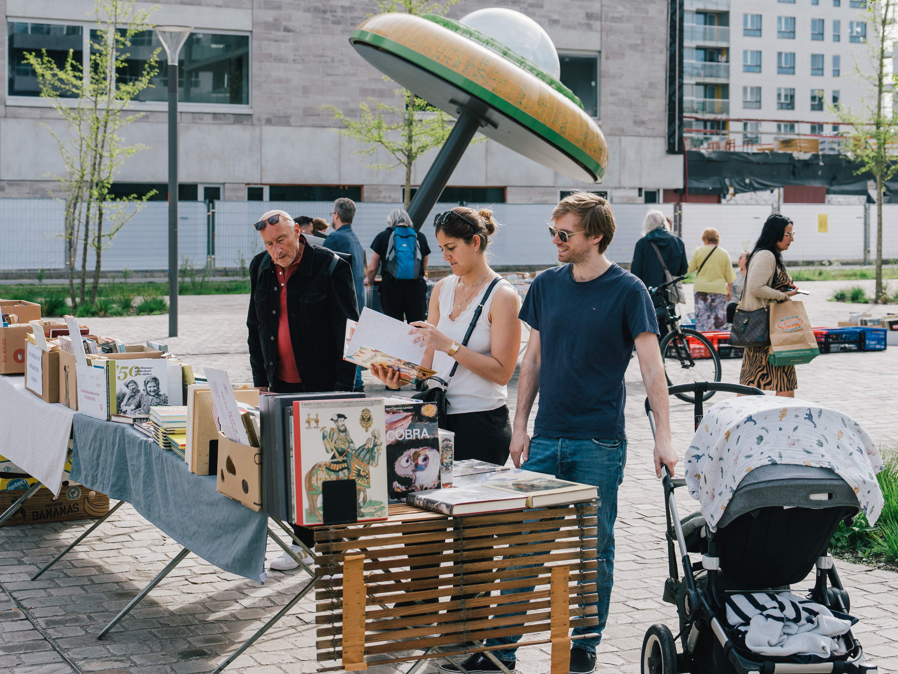 De Lettermarkt breidt uit: vanaf mei ook boekenmarkt in de Slachthuisbuurt