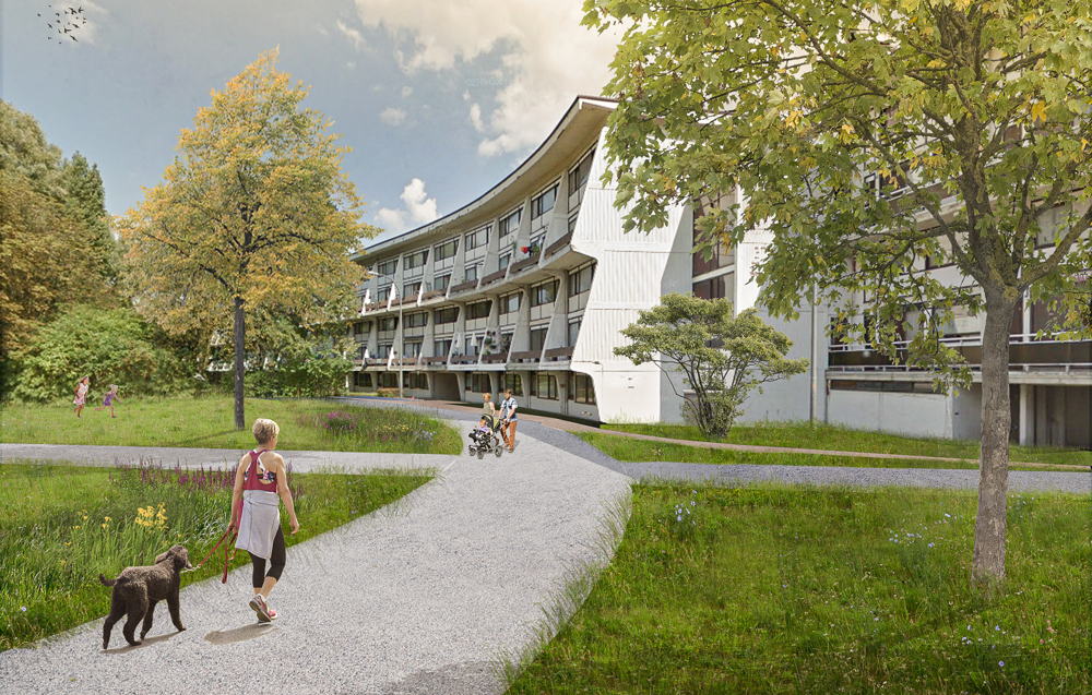 Zuidzijde toekomstbeeld 1 ©CLUSTER