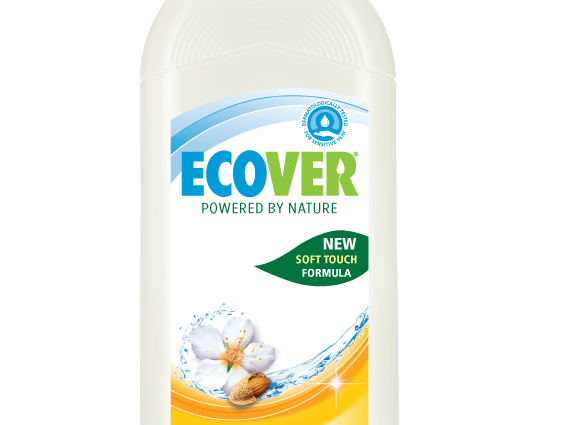  Ecover lance une formule « soft touch » encore plus douce pour la lessive, l’environnement et la santé