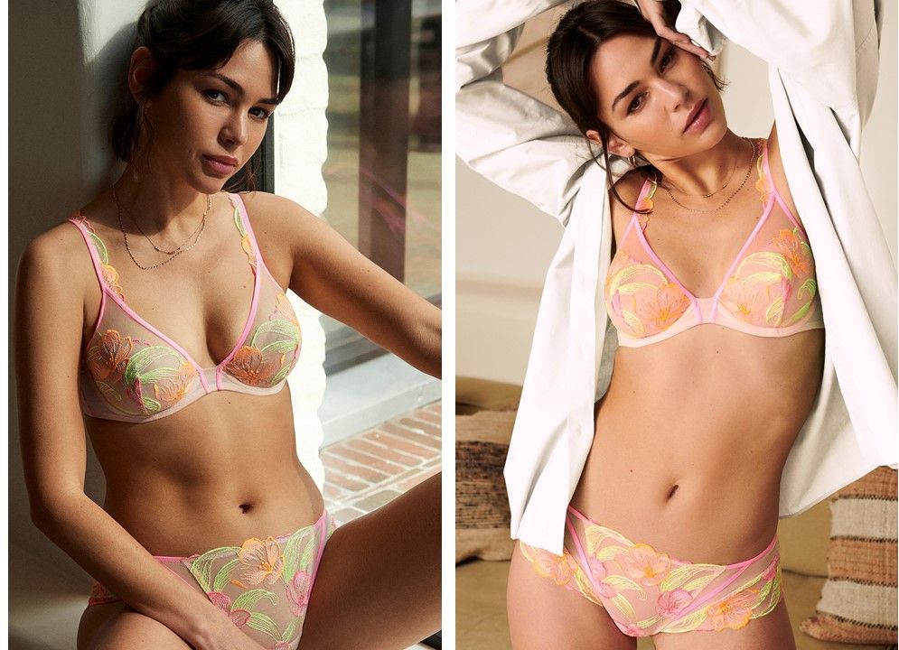 Spice up your summer …with sensual lingerie in punchy colors and