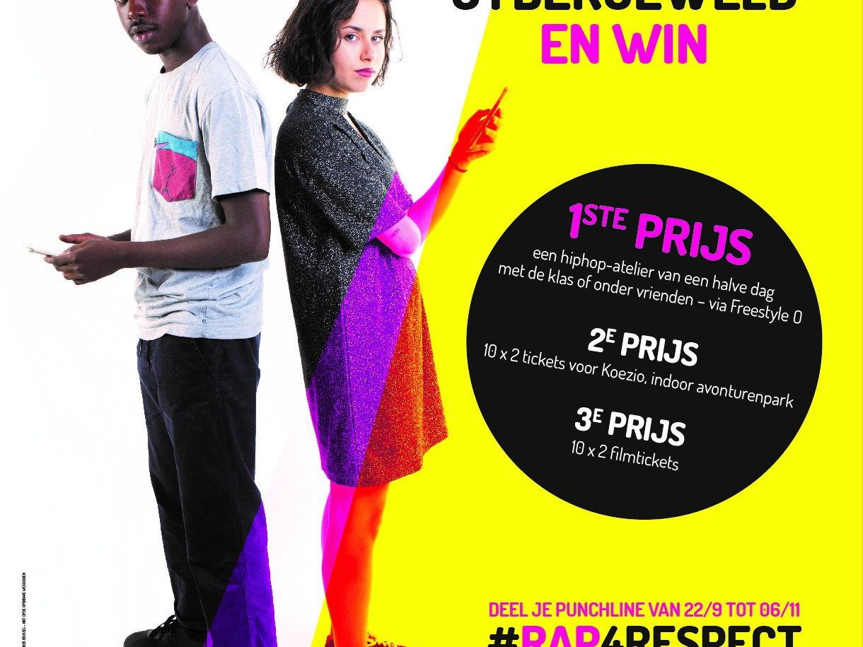 STOP CYBERGEWELD, een campagne die rapt voor respect