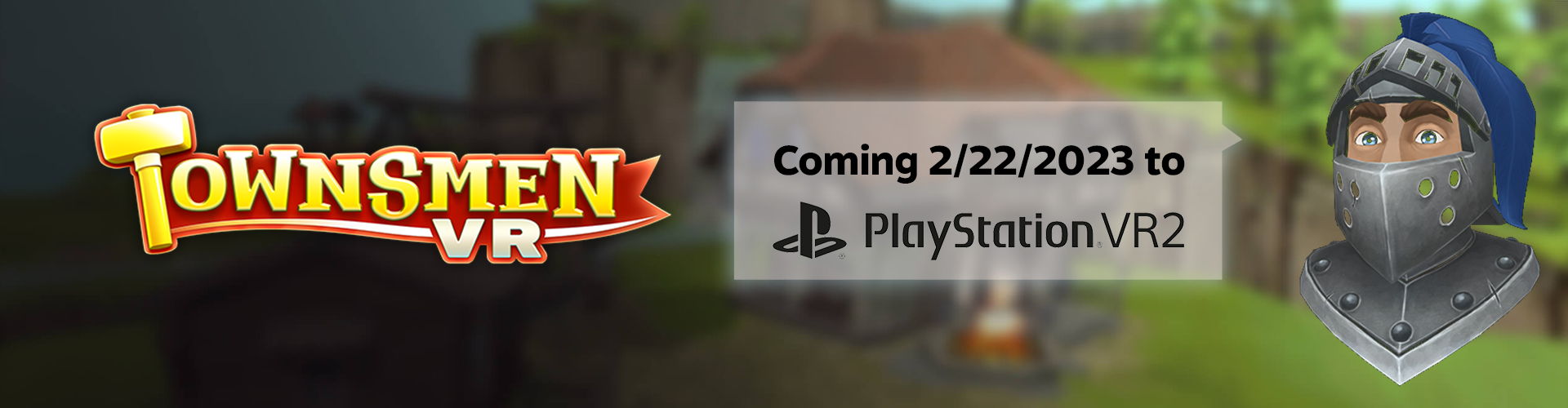 Townsmen VR will be available on February 22nd, 2023