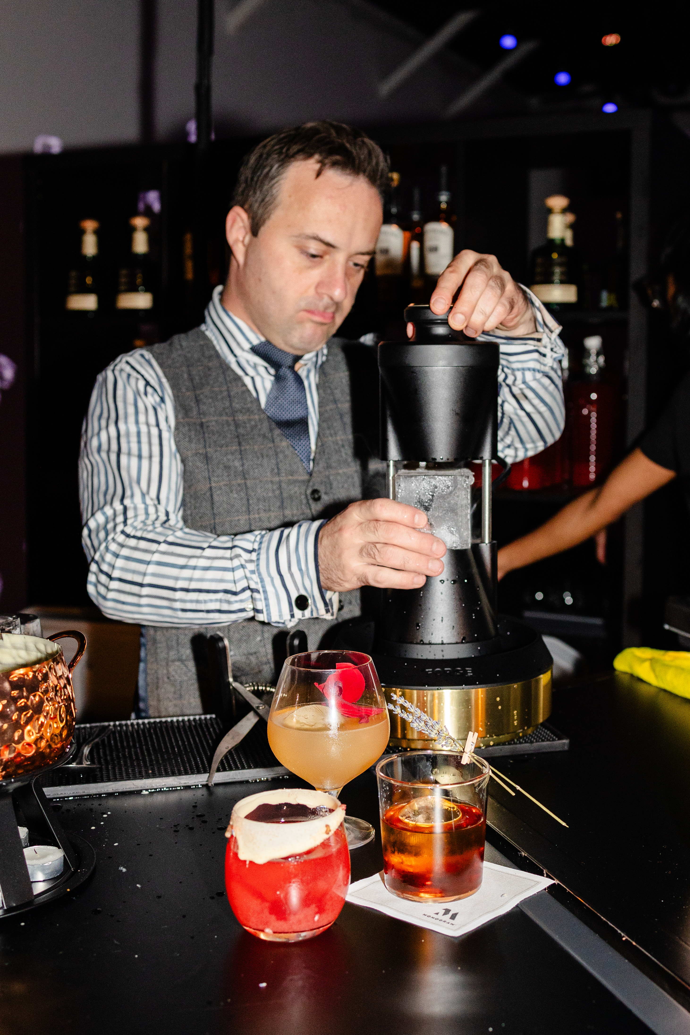 Monogram Forge Heated Ice Press Launch Event Photos 