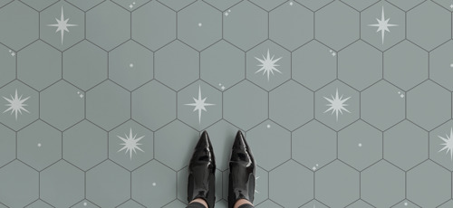Take on the celestial flooring trend with Atrafloor's Night Sky Collection