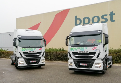 More than 40% of bpost-branded vehicles are now eco-friendly