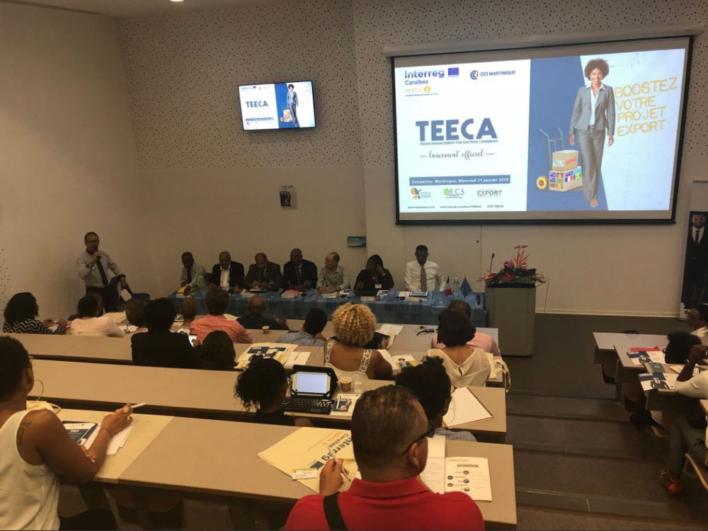 Launch of the TEECA Project at the Consular Training Center in Schoelcher Martinique.  © Collectivity of Martinique