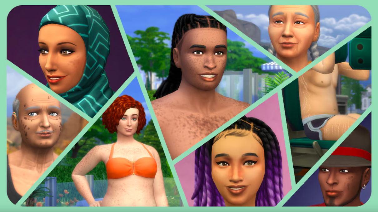 Les Sims 4™ dévoile de tout nouveaux détails de peau, disponibles dès maintenant