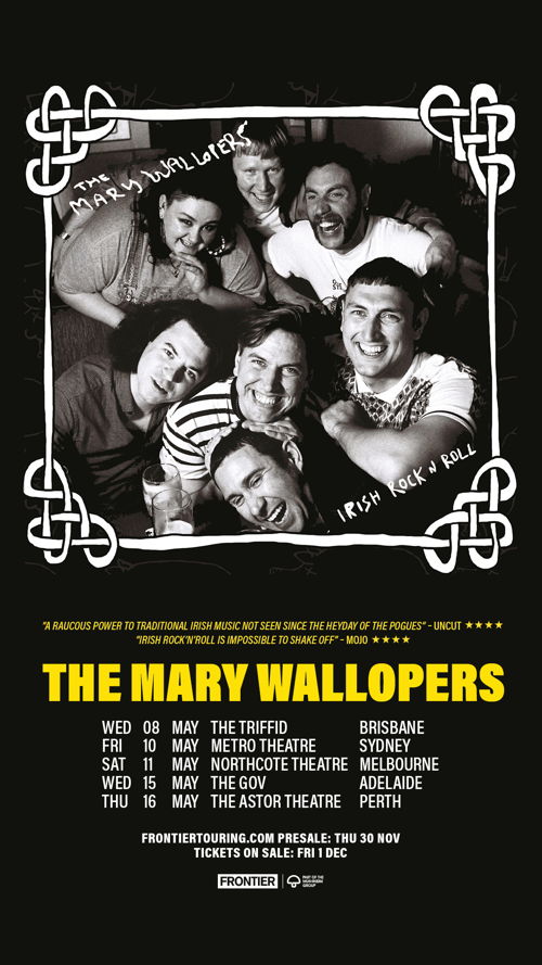 The Mary Wallopers Tour Artwork 1080x1920