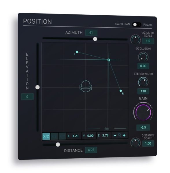 Le module de positionnement XYZ de dearVR PRO 2, qui inclut désormais l’entrée stéréo Le module de positionnement XYZ de dearVR PRO 2, qui inclut désormais l’entrée stéréo