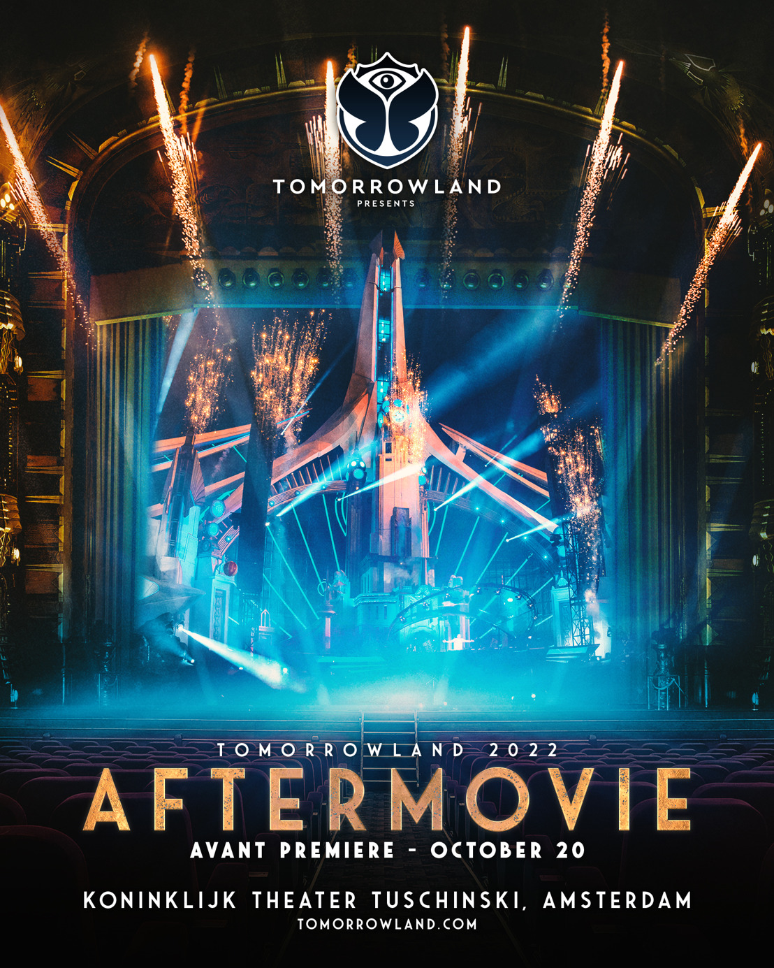 Tomorrowland is holding an exclusive avant premiere of the official 2022 aftermovie in Amsterdam