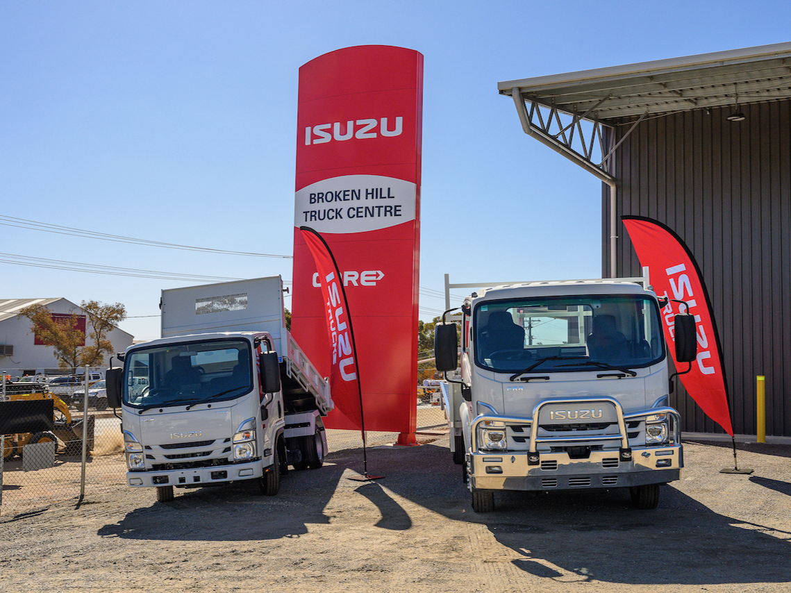 New Isuzu Service Facility Opens in Iconic Location