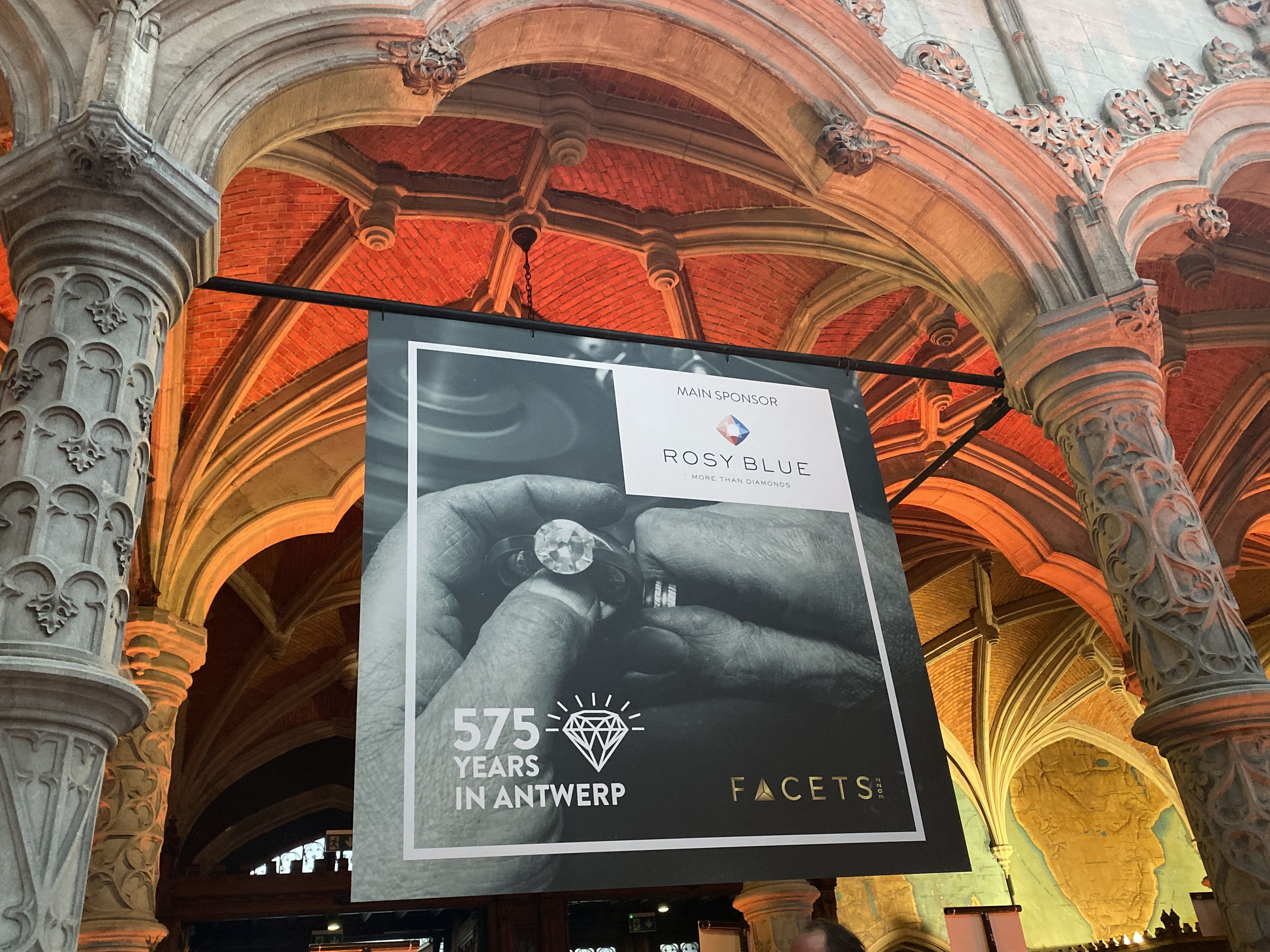 'Facets 2022' conference on diamond trade in Antwerp © BELGA PHOTO (VIVIANE VAZ)