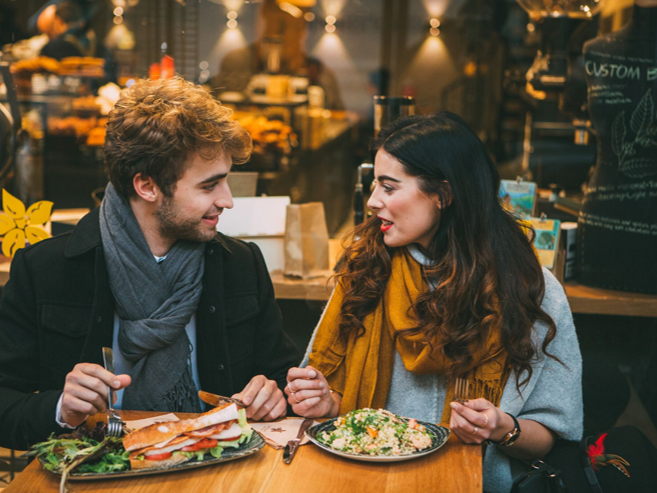 Valentine’s date: break the ice over coffee