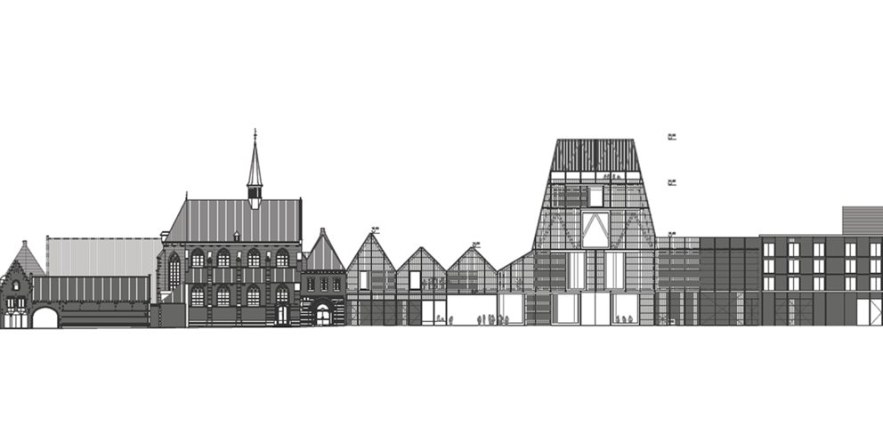 Londens topbureau Sergison Bates architects ontwerpt een nieuw cultureel icoon in het hart van Leuven