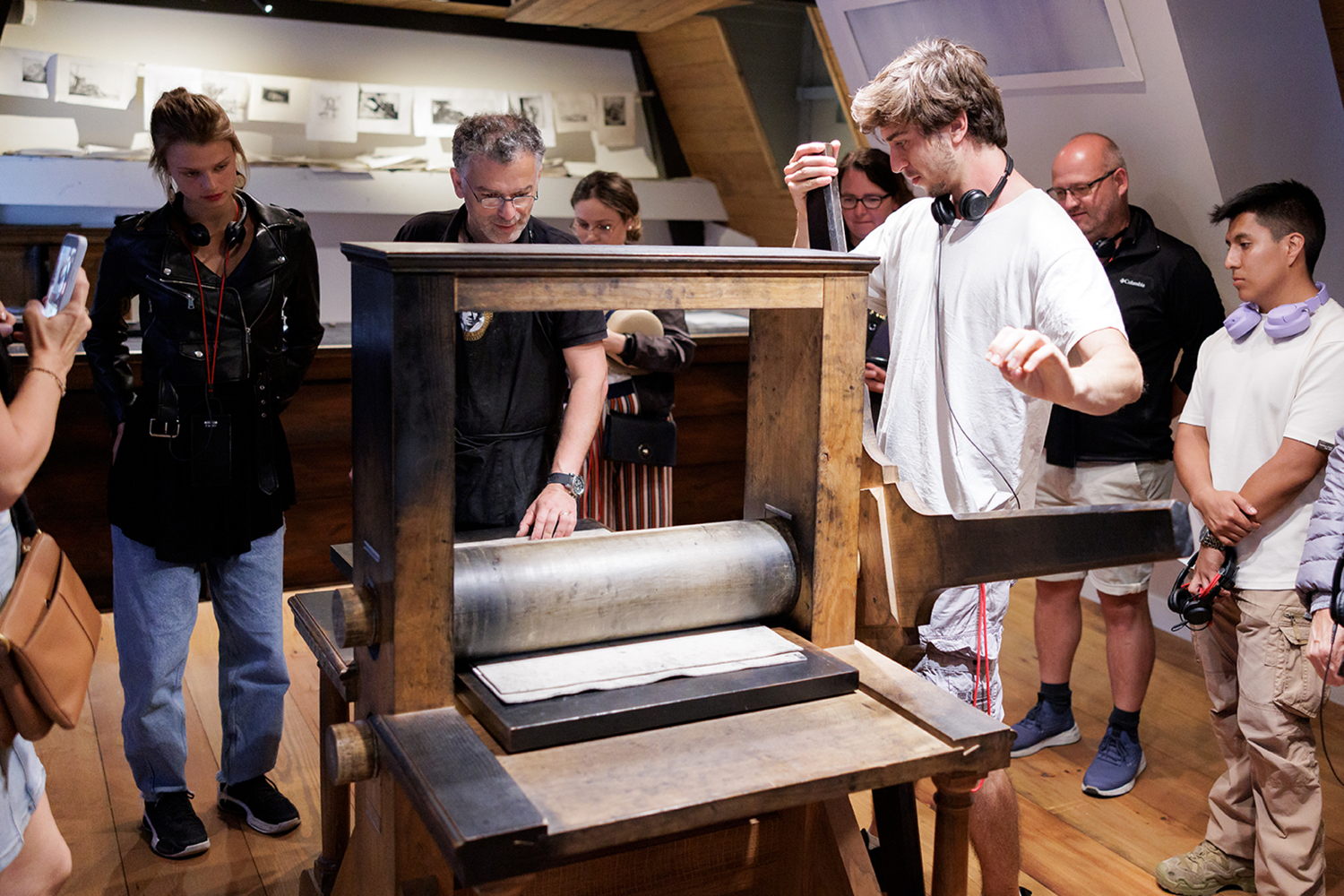 Workshop Etsen maken van Museum Rembrandthuis