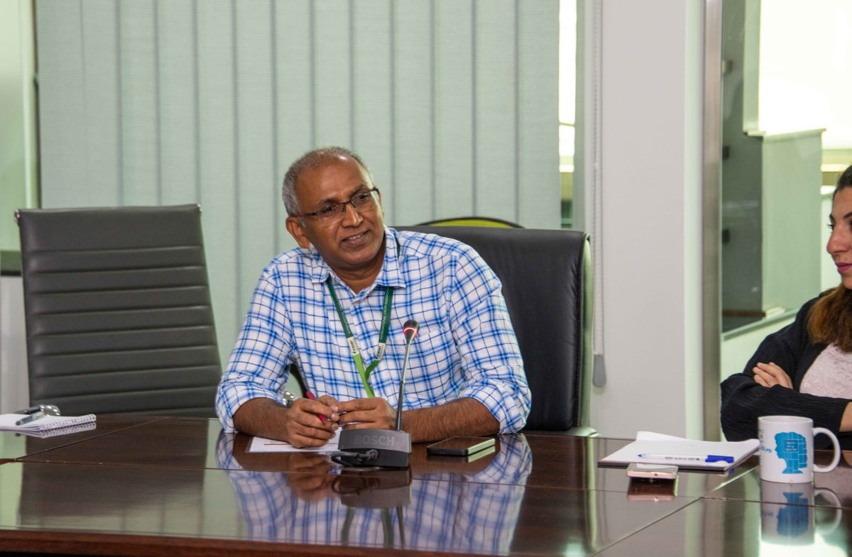 Dr Ashok Kumar, ICRISAT, Coordinator of the Project,  ‘Development of Rainfed Cereal Production in Saudi Arabia’ 