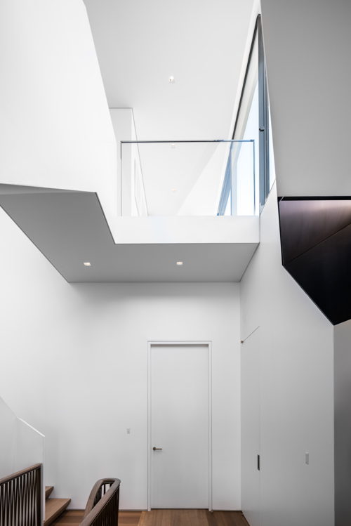 View of fifth floor. Photo by Alan Tansey.