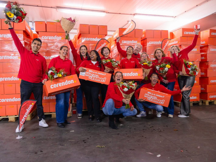Des milliers de bouquets de fleurs pour les clients de Corendon