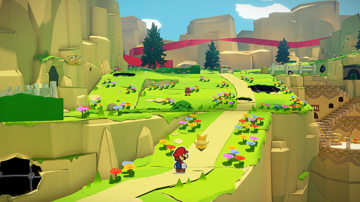 Paper Mario: The Origami King Takes Shape For The Nintendo Switch On July 17
