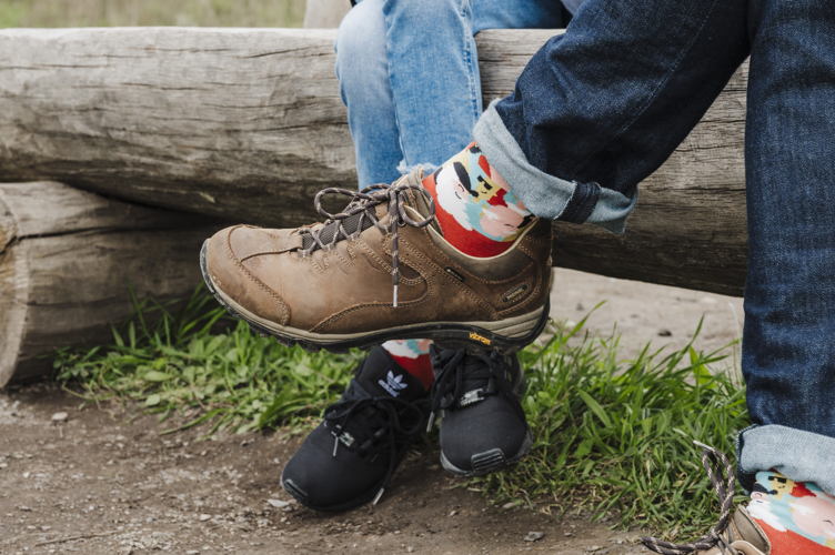 Wim Dries en Jessica© #mucosocks Mucovereniging