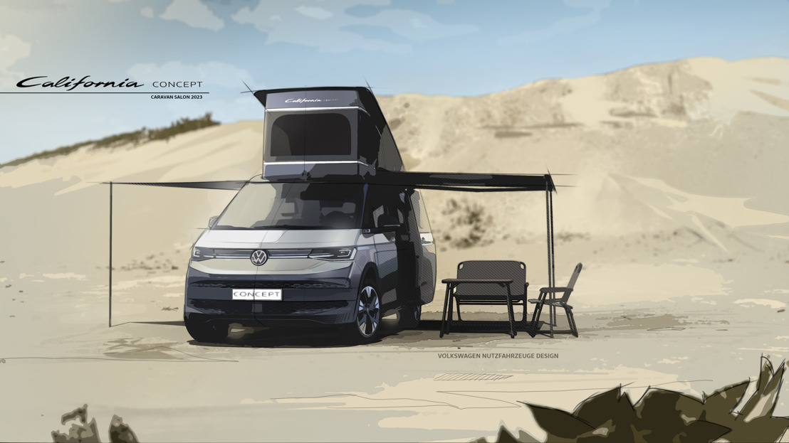 35 years of freedom on wheels: Volkswagen Commercial Vehicles presents the future of the model series with the California CONCEPT