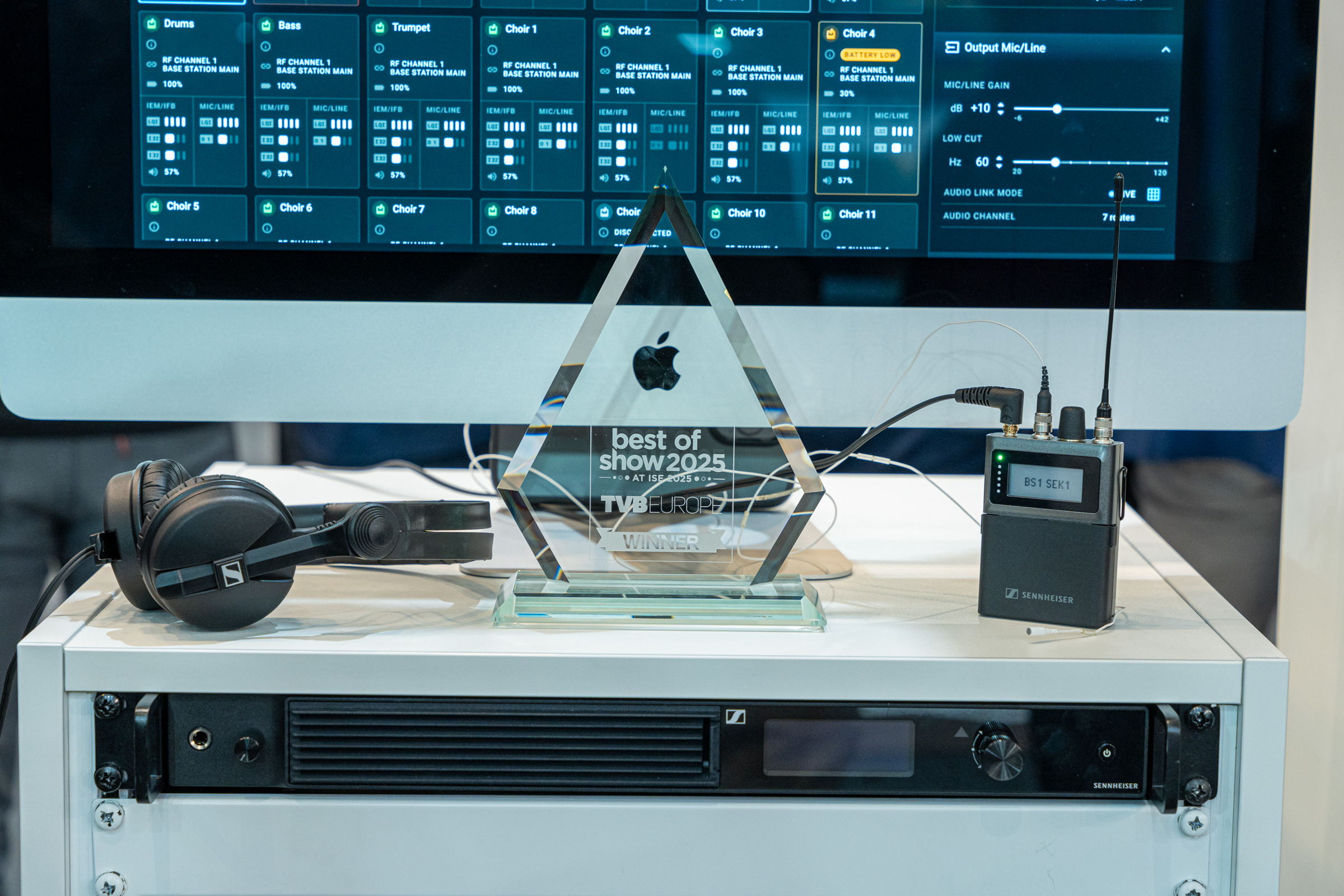 Sennheiser wins two Best of Show Awards at ISE 2025