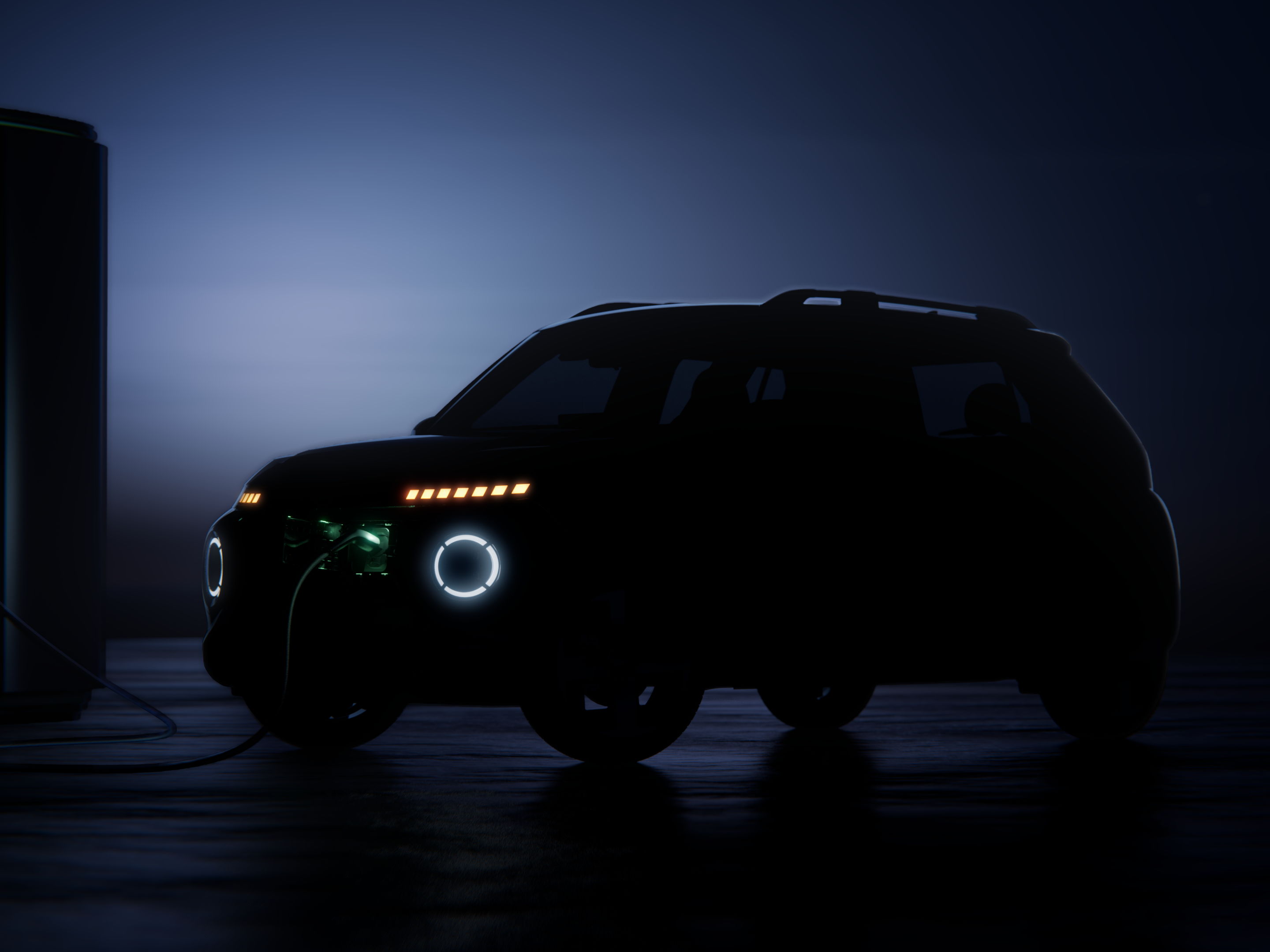 Hyundai zeigt erste Bilder des neuen vollelektrischen INSTER