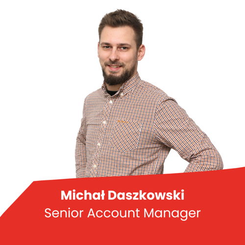 Michał Daszkowski, Senior Account Manager