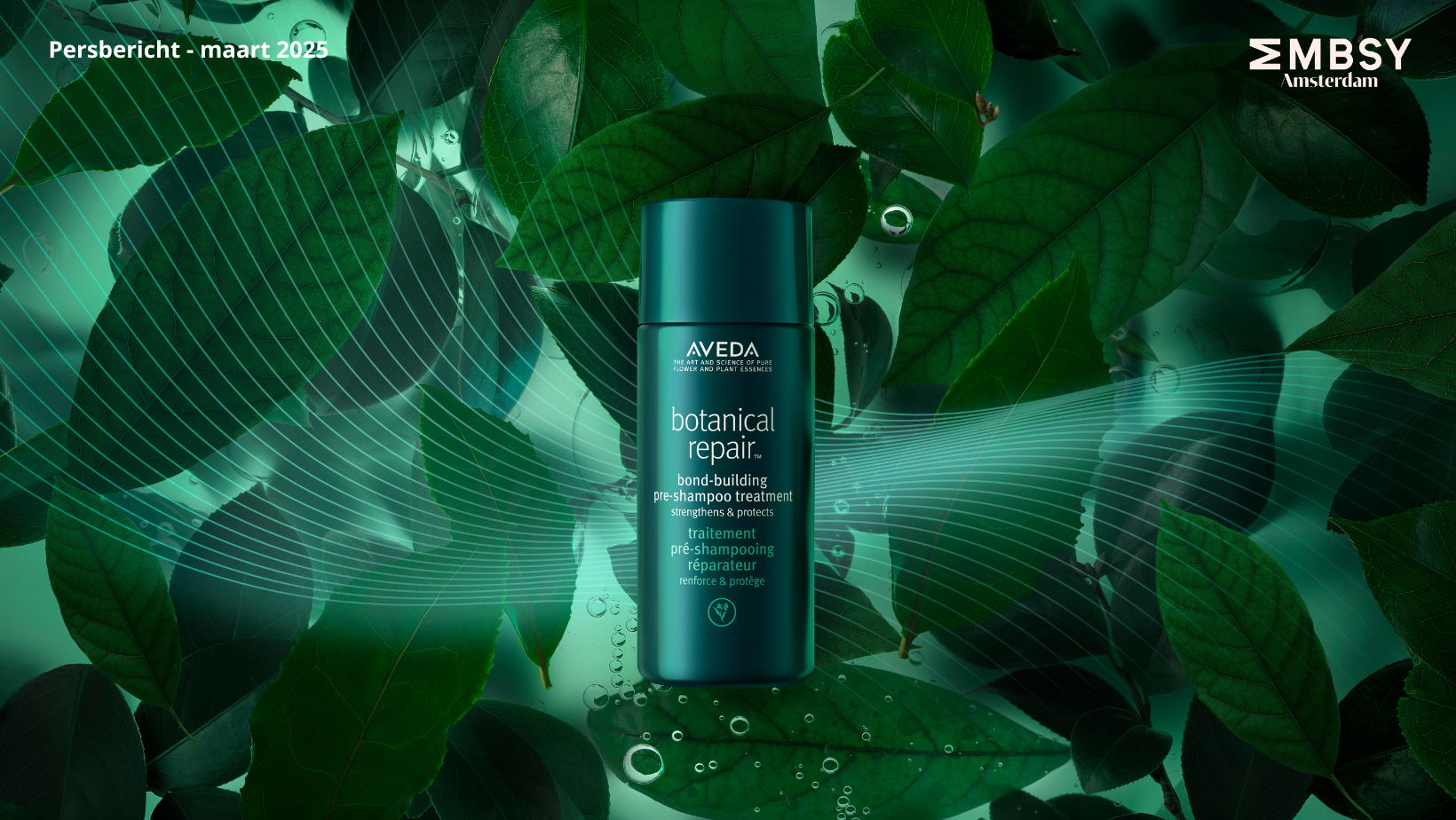 Repair the past, strengthen the future with Aveda's new Botanical Repair™ Bond-Building Pre-Shampoo Treatment