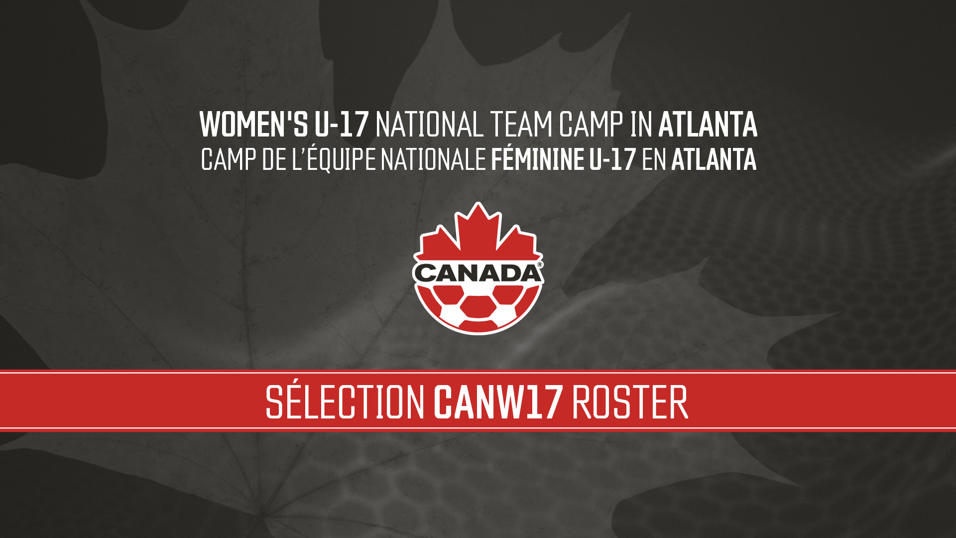 CANW17 to face Chile, Mexico and USA in Atlanta