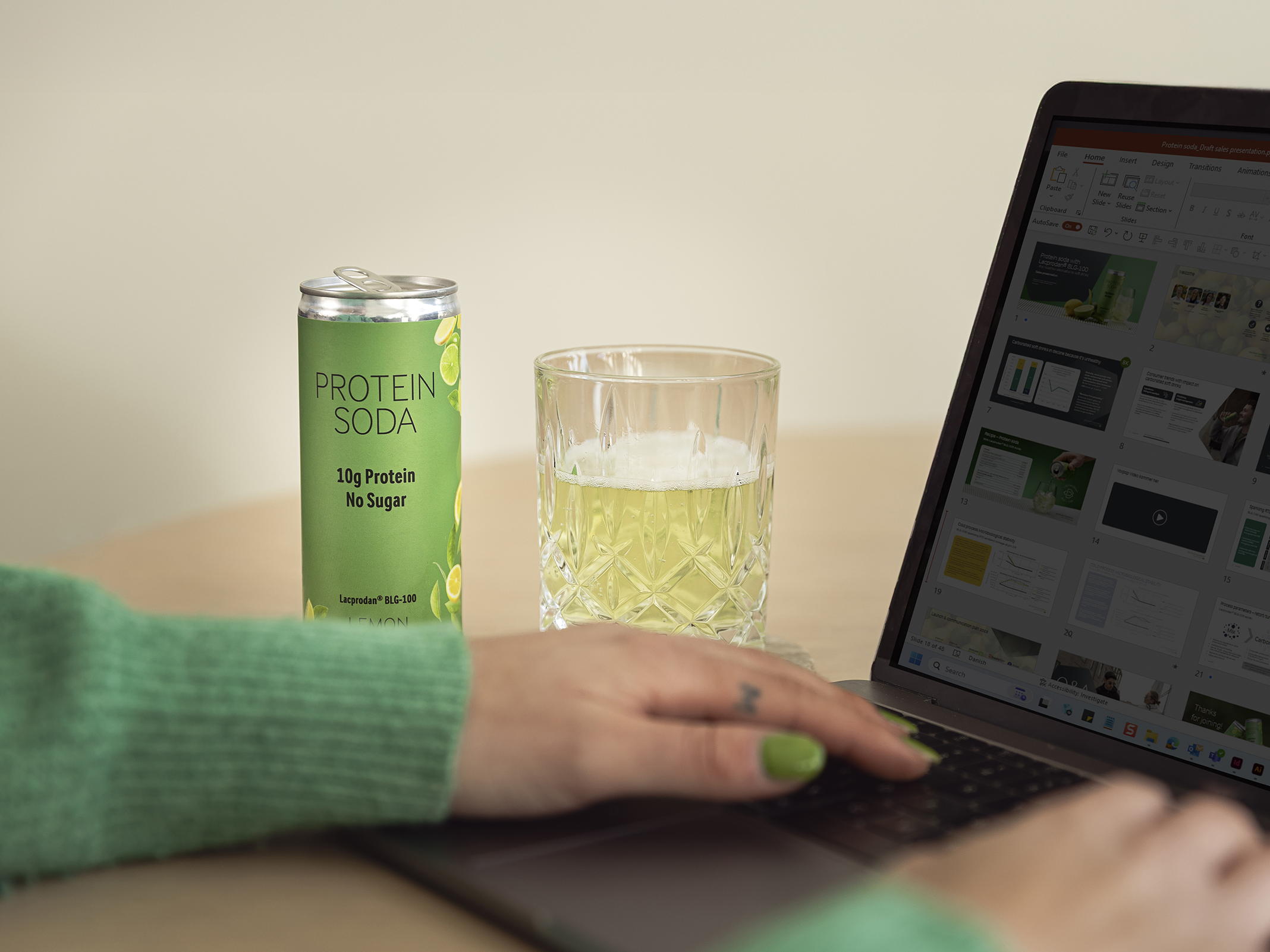 Arla Foods Ingredients showcases protein soda concept at Vitafoods Europe